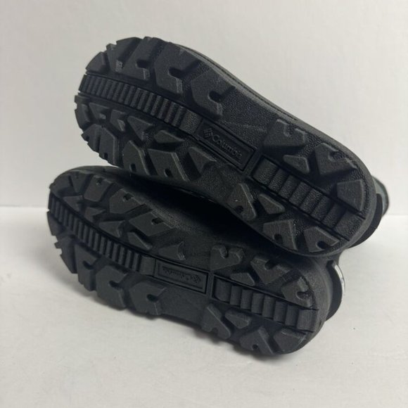 Columbia Powderbug Plus II Snow Boot Black Size 4 M Big Kid - Picture 5 of 6